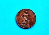 Farthing 1911 Anglia--XF++-Rarut