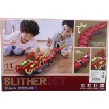 Dragon rosu de jucarie cu baterii care alearga