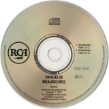 CD Vangelis &lrm;&ndash; Beaubourg, original, fără coperți, Ambientala