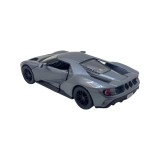 Macheta Metal Ford GT 2017, Scara 1/38, Kinsmart, Gri - Vrac (Fara Ambalaj)