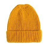 Caciula beanie mustar