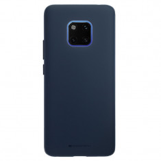 Husa Silicon Jelly Soft Huawei Mate 20 Pro Albastru foto