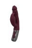 Vibrator Rabbit Titanz, Bordo, 17.5 cm