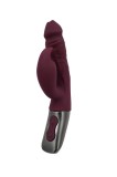 Vibrator Rabbit Titanz, Bordo, 17.5 cm