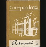 Cumpara ieftin CORESPONDENȚA * RAMURI - EDITURA SCRISUL ROM&Acirc;NESC