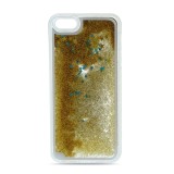 Husa Pentru SAMSUNG Galaxy J6 2018 - Water Glitter TSS, Auriu