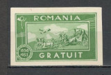 Romania.1933 Scutit de porto-Gratuit TR.520, Nestampilat