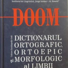 DOOM. Dictionarul ortografic, ortoepic si moroflogic al limbii romane