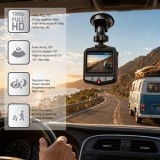 Camera Auto DVR, Full HD 1080p, Ecran LCD 2.4 Inch, Negru, CMCLASS