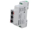 Indicator tensiune 3x400VAC POLLIN WN-3B IP20 pentru șină DIN