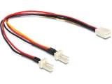 CABLU MOLEX 3 PIN MAMA &gt; 2 X MOLEX 3 PIN TATA (VENTILATOR) 89343 DELOCK