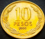 Cumpara ieftin Moneda exotica 10 PESOS - CHILE, anul 1999 * cod 4118 A, America Centrala si de Sud