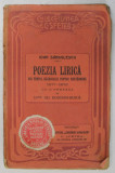 POEZIA LIRICA DIN TIMPUL RASBOIULUI PENTRU NEATARNARE 1877 - 1878 de IOAN SANDULESCU , 1908