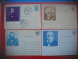 HOPCT LOT 4229 - 4 CARTI POSTALE -MARI ROMANI SI UNIREA -NECIRCULATE