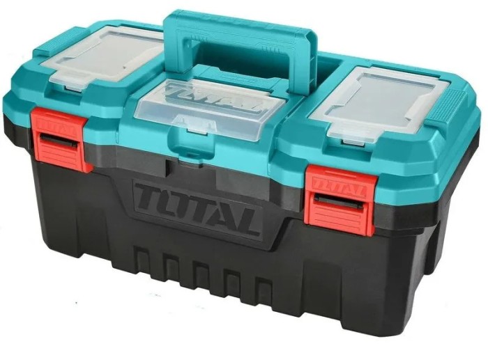 TOTAL - CUTIE PLASTIC PENTRU SCULE 508mm*296mm*261mm PowerTool TopQuality