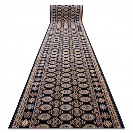 Traversa L&acirc;nă NAIN Rozetă 6177 51011 albastru inchis / bej, 80 cm