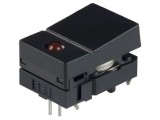 Comutator Tastatură Neagră cu LED 24V 0.05A SPST-NO