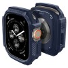 Husa pentru Apple Watch Ultra / Ultra 2 - Spigen Rugged Armor - Navy Blue