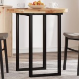 VidaXL Blat de masă rotund, &Oslash;70x4 cm, lemn masiv de acacia