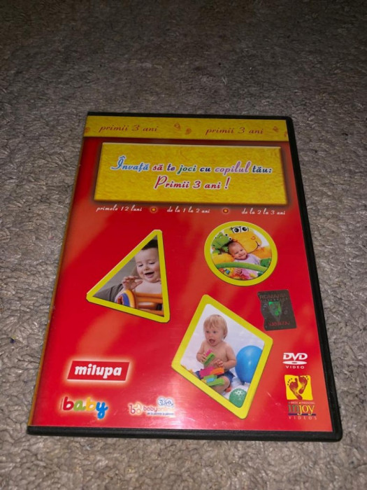 DVD - Invata sa te joci cu copilul tau - Primii 3 ani