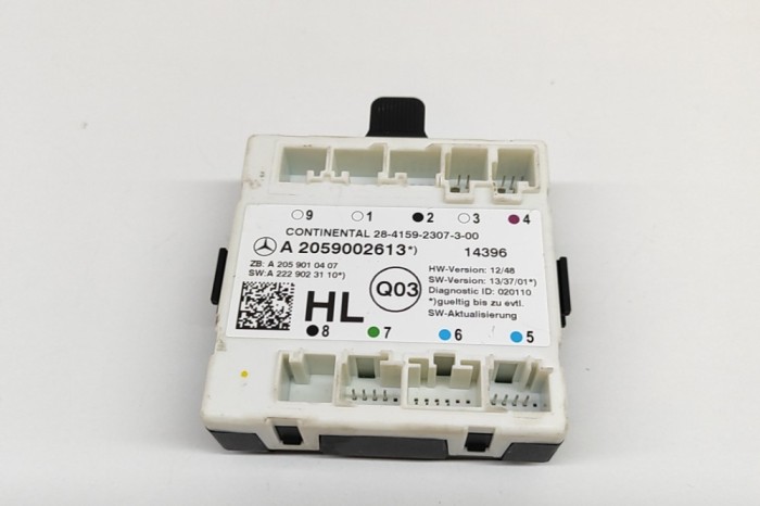 Modul de control ușă st&acirc;nga spate MERCEDES-BENZ C T-Model S205 2014 OEM: A2059002613,A2059010407,A2229023110 28589917