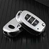 Husa TPU Cheie Briceag Hyundai Sonata Silver Model 2 AutoProtect KeyCars, Oem