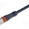 Conector M8, 3 pini, clasa etanseitate {{Clasa etan&amp;#351;eitate}}, LUMBERG AUTOMATION - 17852 RKMV 3-224/2 M