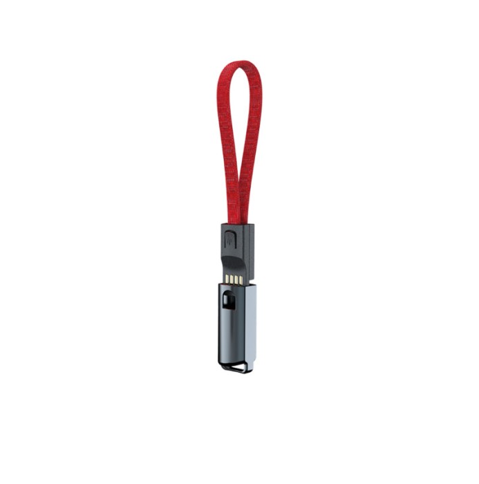 Cablu incarcare telefon USB Type-C DC23 Rosu