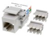 Conector Soclu RJ45 Keystone 8P8C CONNFLY, Montare Panou, Tip IDC, 8 Pini