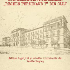 Universitatea romaneasca Regele Ferdinand I din Cluj