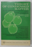 THEORY OF CONDENSED MATTER , INTERNATIONAL COURSE TRIESTE , 1968