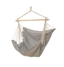 Hamac pliabil tip scaun, Bej, 100x130 cm