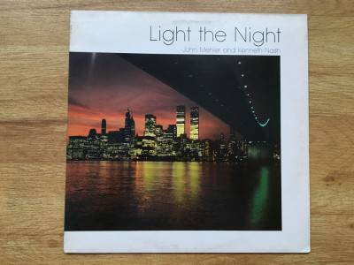 JOHN MEHLER AND KENNETH NASH - LIGHT THE NIGHT (1984,AS,UK) Jazz vinil vinyl foto