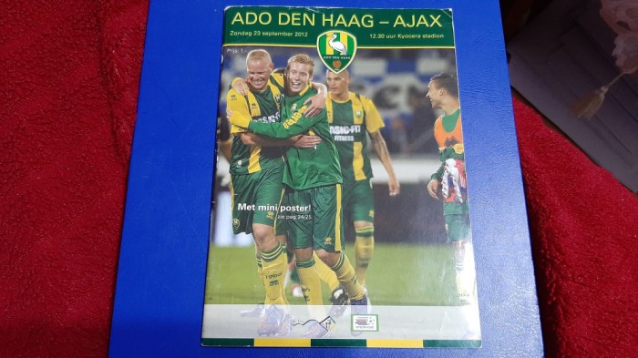 program Den Haag - Ajax