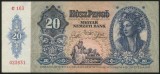 T869 UNGARIA BANCNOTA DE 20 PENGO 1941 aUNC APROAPE NECIRCULATA