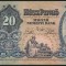 t869 UNGARIA BANCNOTA DE 20 PENGO 1941 aUNC APROAPE NECIRCULATA