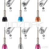 Surubelnite si Instrumente KIT BST-899 Anti-Slip High Precision Magnetic 3D Screwdriver Bits Philips Pentalobe Y Convex Cross