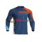 Bluza Motocross/Enduro Thor Sector Edge albastru cu portocaliu