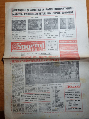 sportul 27 septembrie 1985-tudorel stoica,mircea sandu,steaua bucuresti foto