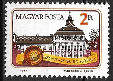 B1636 - Ungaria 1983 - Aniversari neuzat,perfecta stare
