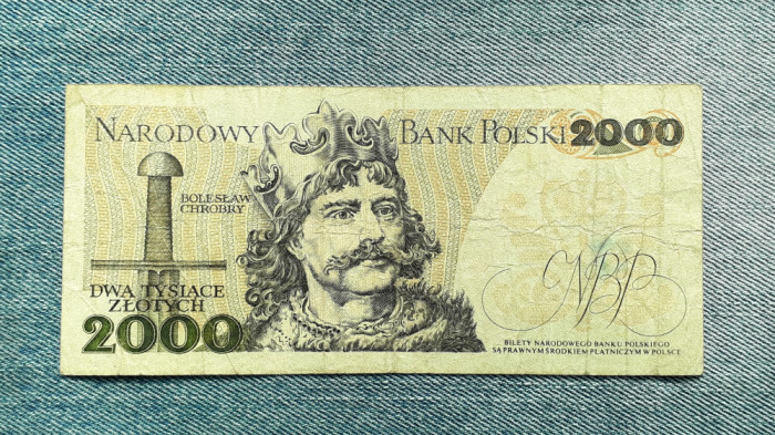 2000 Zlotych 1982 Polonia / zloti