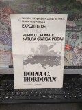 Doina C. Hordovan, Afiș, Expoziție de pictură Periplu cromatic, Natură statică, Peisaj, Cluj Napoca, iunie 1983, A002