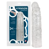 Extensie/Manson Penis Xtension Sleeve, Transparent, 22 cm