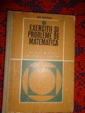 Grigore Gheba - Exercitii si probleme de matematica / an 1969/ a se vedea descriere produs