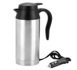 Cumpara ieftin Fierbator electric auto Nikou, 24V, 750ml, inox, priza pentru masina - RESIGILAT