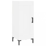 Cumpara ieftin Servanta, alb, 34,5x34x90 cm, lemn compozit
