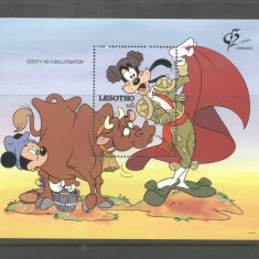 Lesotho 1992 Stamp expositions Disney perf.sheet Mi.B88 MNH DA.222