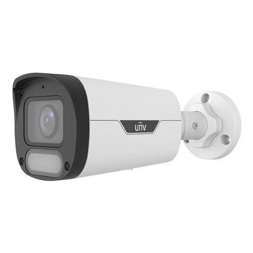 Camera IP Wise-ISP, ColorHunter, 8MP, lentila 4.0mm, WL 30M, Mic, PoE, color 24/7 - UNV IPC2318LE-ADF40KM-WP