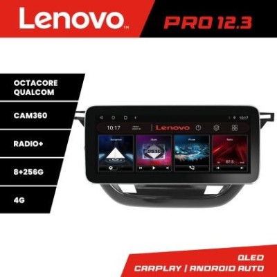 Navigatie Opel Corsa F 2019- Lenovo PRO 8+256 12.3 inch qled android 4G DSP gps internet KIT-corsa-f CarStore Technology foto