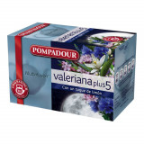 Infusion Pompadour Plus 5 Valeriană (20 uds)